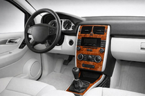 Mercedes B-class W245 2005-2011 гг. Накладки на Панель Приборов Алюминий фото 1
