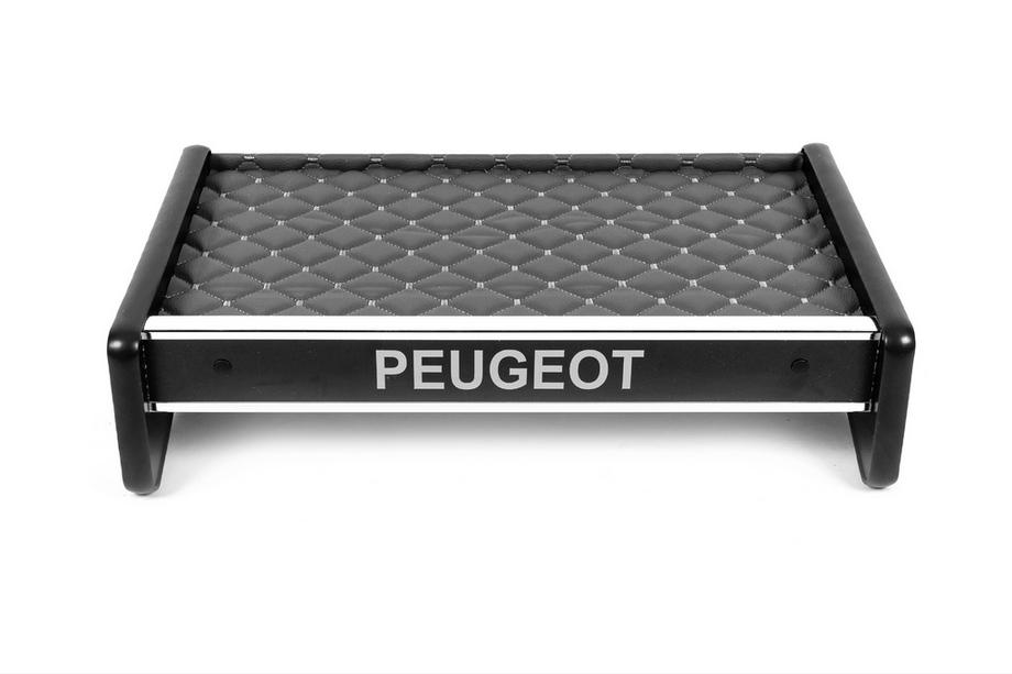 Peugeot Boxer 2006-2025 гг. Полка на панель (Серая с серой строчкой) с 2014 Image