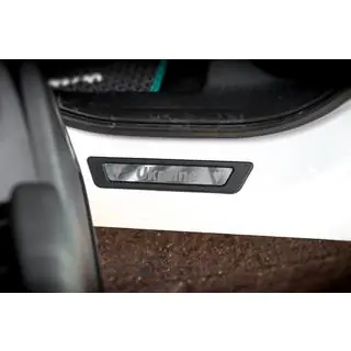 Накладки на пороги Honda eNP1 (Украина, 4 шт., нержавейка) Honda eNP1 2022- гг. фото 3