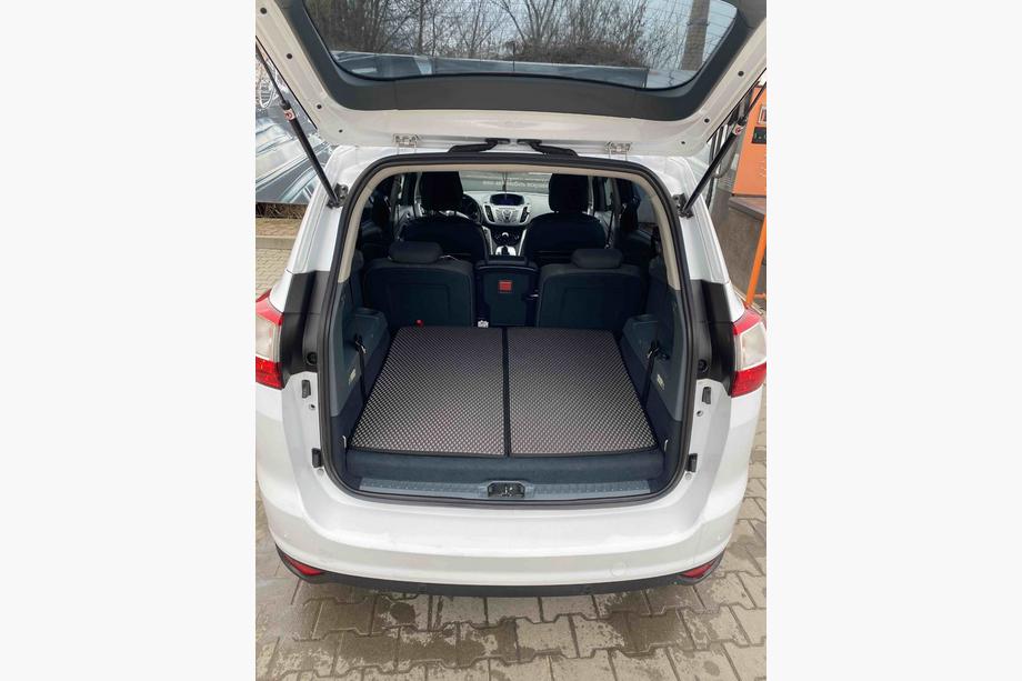 Ford C-Max/Grand C-Max 2010-2019 гг. Коврик багажника EVA для Grand (черный) Image