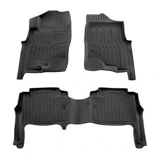 Коврики Stingray 3D (5 шт, полиуретан) Nissan Navara 2006-2015 гг.