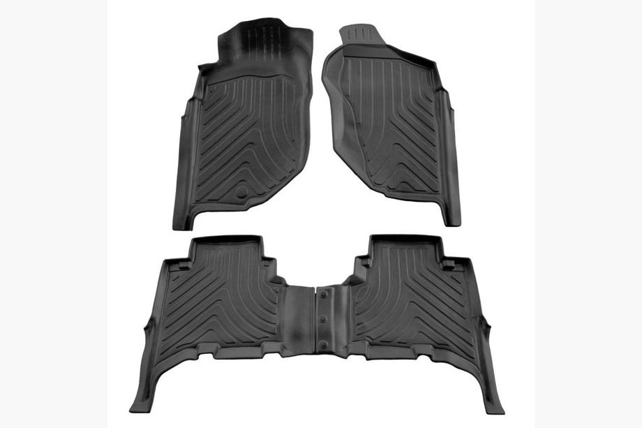 Opel Frontera 1998-2003 гг. Коврики резиновые Stingray 3D (5-дверный) (5 шт, полиуретан) Image