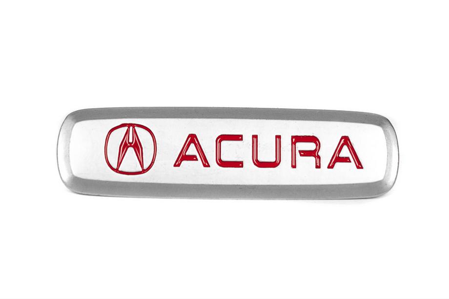 Тюнинг Acura Алюминиевый шильдик для ковриков (1 шт) Image