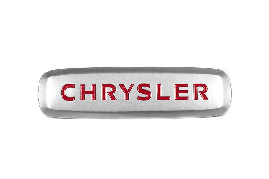 Chrysler Алюминиевый шильдик для ковриков (1 шт) Image