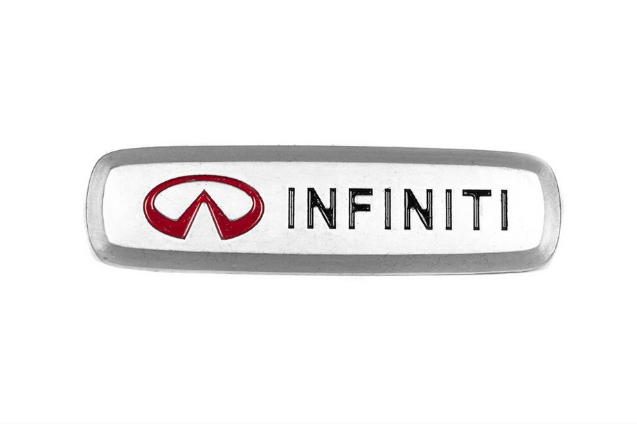 Infiniti Алюминиевый шильдик для ковриков (1 шт) Image