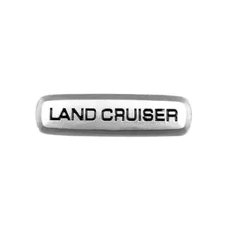 Land Cruiser Алюминиевый шильдик для ковриков (1шт) фото 1