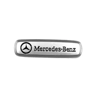 Mercedes Алюминиевый шильдик для ковриков (1 шт) фото 1