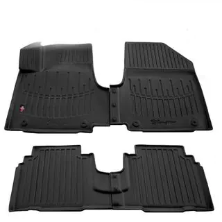 Коврики резиновые Stingray 3D (4 шт, полиуретан) Hyundai Ioniq 5 2021- гг.
