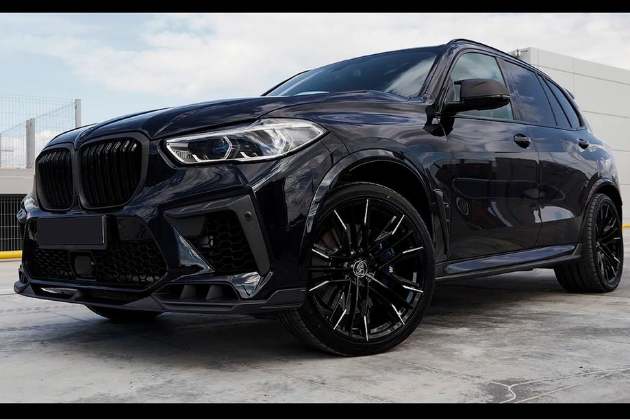BMW X5 G05 2019–2026 гг. Комплект обвеса для X5M F95 LRT-Design Carbon (2018-2022) Фото 5