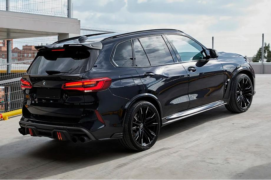 BMW X5 G05 2019–2026 гг. Комплект обвеса для X5M F95 LRT-Design Carbon (2018-2022) Фото 2