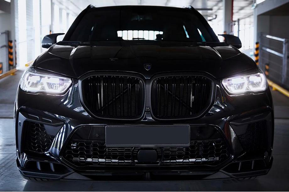 BMW X5 G05 2019–2026 гг. Комплект обвеса для X5M F95 LRT-Design Carbon (2018-2022) Фото 3