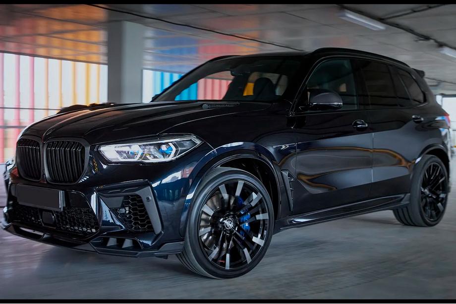 BMW X5 G05 2019–2026 гг. Комплект обвеса для X5M F95 LRT-Design Carbon (2018-2022) Фото 10