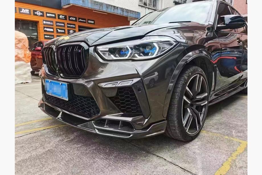 BMW X5 G05 2019–2026 гг. Комплект обвеса для X5M F95 LRT-Design Carbon (2018-2022) Фото 11