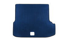 Skoda Octavia III A7 2013-2019 гг. Коврик багажника (SW) (с вырезом) (EVA, Синий) V-2 фото 1