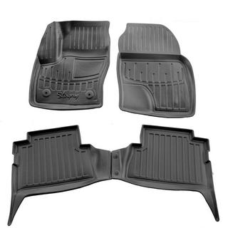 Резиновые коврики Stingray 3D (4 шт) Ford C-Max/Grand C-Max 2010-2019 гг.