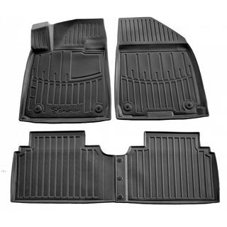 Резиновые коврики Stingray 3D (4 шт) Hyundai Ioniq 6 2022- гг.