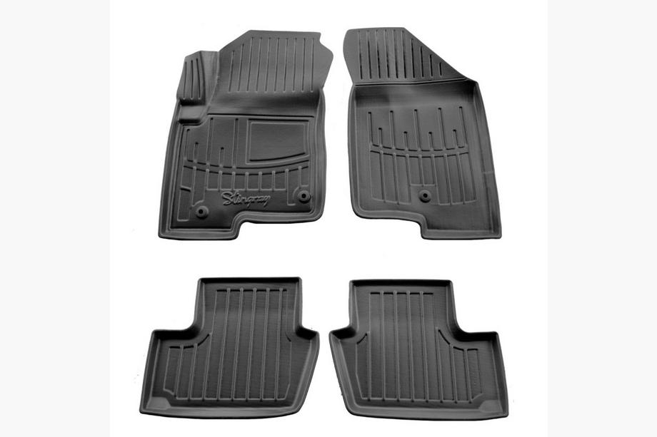 Jeep Patriot 2007-2016 гг. Резиновые коврики Stingray 3D (4 шт) Image