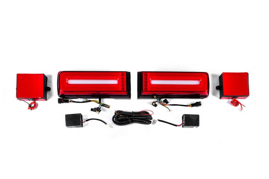 Mercedes G class W463 1990-2018 гг. Задние Фонари LED FullLed-designs Image