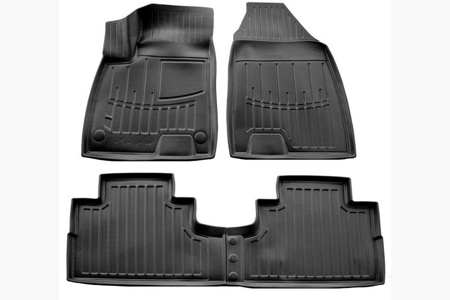 Jetour Dashing 2022- гг. Резиновые коврики Stingray 3D (4 шт) Image