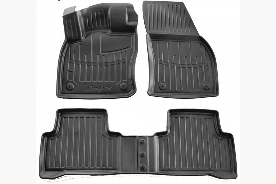 Volkswagen Touran 2015- гг. Резиновые коврики Stingray 3D (4 шт) Image