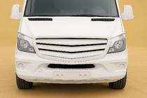 Mercedes Sprinter W906 2006–2018 гг. Решетка радиатора Exclusive 2013-2018 (грунт под покраску) фото 3