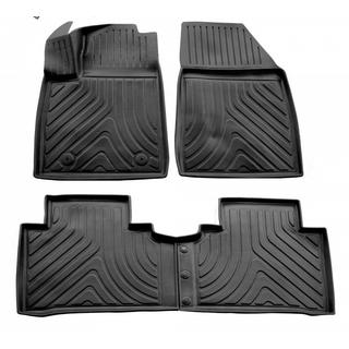 BYD Yuan Plus Резиновые Коврики Stingray 3D (4 шт)