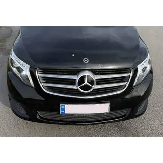Передняя эмблема под стеклом, хромированная окантовка a2048806406 фото 2