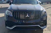 Mercedes GL/GLS class X166 2012-2019 гг. Передняя эмблема под стеклом, черная окантовка a0008880111 (Для GLS) фото 3