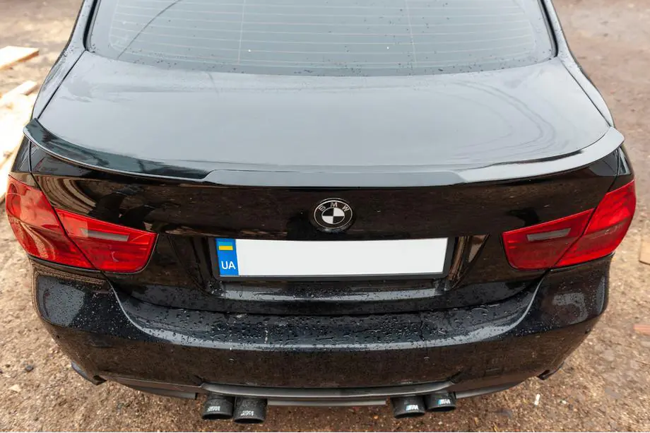 BMW 3 серия E90/E91 2005-2011 гг. Спойлер M4-Style (для E90, грунтованный под покраску) Фото 6