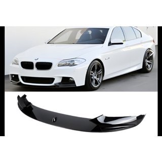 Передний спойлер DPT Lip V-1 (для M-Performance, черный глянец) BMW 5 серия F10/F11 2010–2016 гг. фото 2