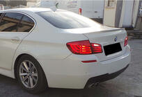 BMW 5 серия F10/F11 2010–2016 гг. Спойлер MP-Style (для F10, Черный Глянец) фото 3