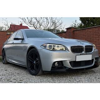 Накладки на пороги DPT V-1 (для порогов M-Sport/M5, черный глянец) BMW 5 серия F10/F11 2010–2016 гг. фото 1