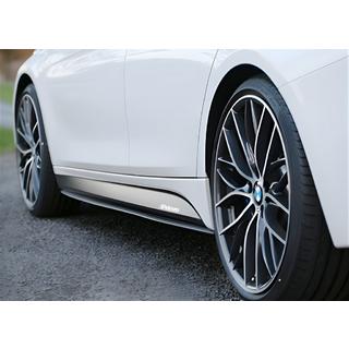 Накладки на пороги DPT V-1 (для порогов M-Sport/M5, черный глянец) BMW 5 серия F10/F11 2010–2016 гг. фото 2