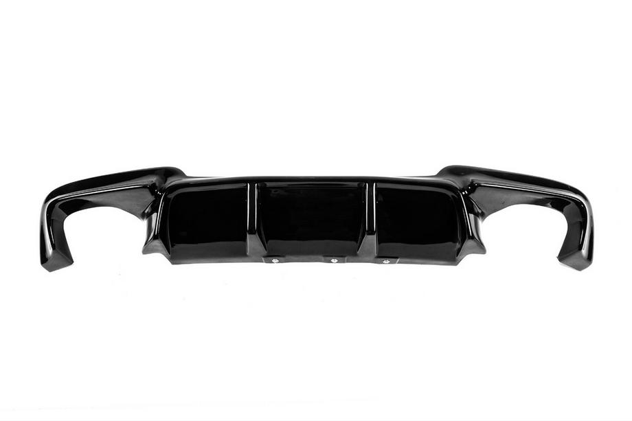 BMW 5 серия F10/F11 2010–2016 гг. Задний диффузор DPT V-2 (для M-Performance, Черный Глянец) Фото 7