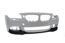 BMW 5 серия F10/F11 2010–2016 гг. Передний Спойлер DPT Lip V-3 (Для M-Performance, Черный Глянец) фото 9