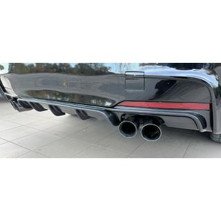 Задний диффузор DPT V-3 (для M Performance, Черный Глянец) BMW 3 серия F30/F31 2012-2019 гг. фото 2