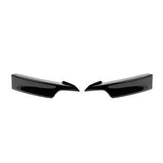 Накладка на передний бампер DPT Flap (для M-Performance, Черный Глянец) BMW 3 серия F30/F31 2012-2019 гг. фото 4