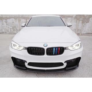 Передний Лип-спойлер DPT V-1 (Для M3, Черный Глянец) BMW 3 серия F30/F31 2012-2019 гг. фото 1