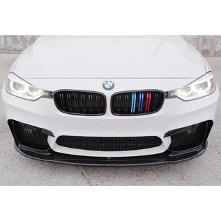 Передний Лип-спойлер DPT V-1 (Для M3, Черный Глянец) BMW 3 серия F30/F31 2012-2019 гг. фото 4