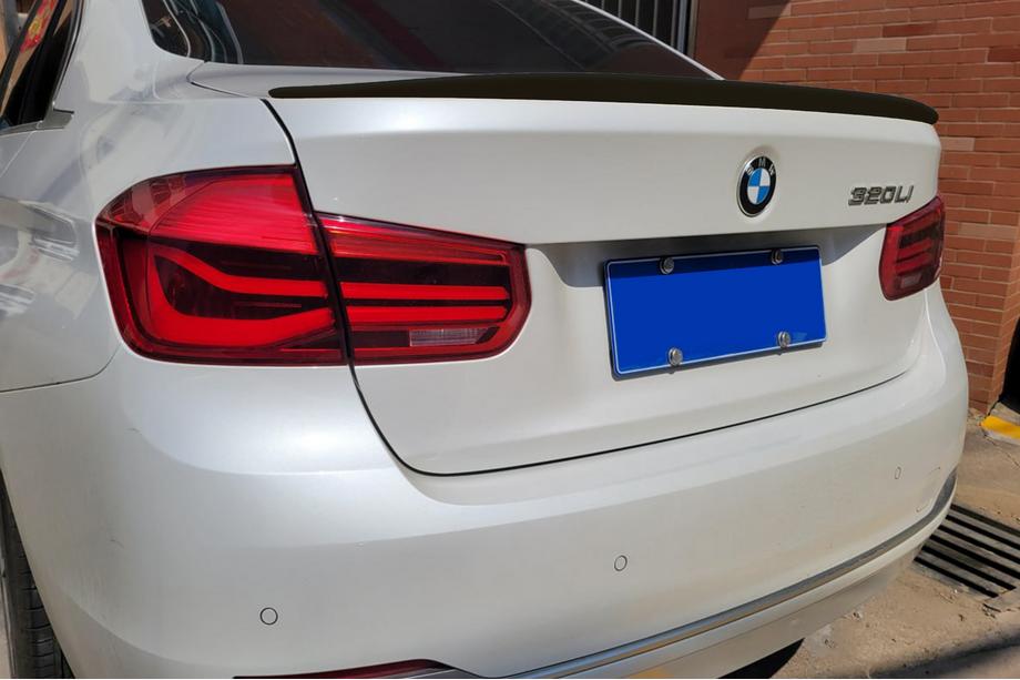 BMW 3 серия F30/F31 2012-2019 гг. Спойлер M3-Style (для F30/F80, Черный Глянец) Image