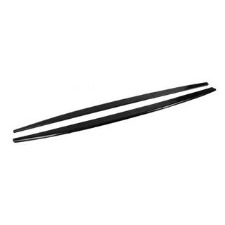 Накладки на пороги DPT V-1 (для порогов M-Sport, черный глянец) BMW 3 серия F30/F31 2012-2019 гг. фото 3