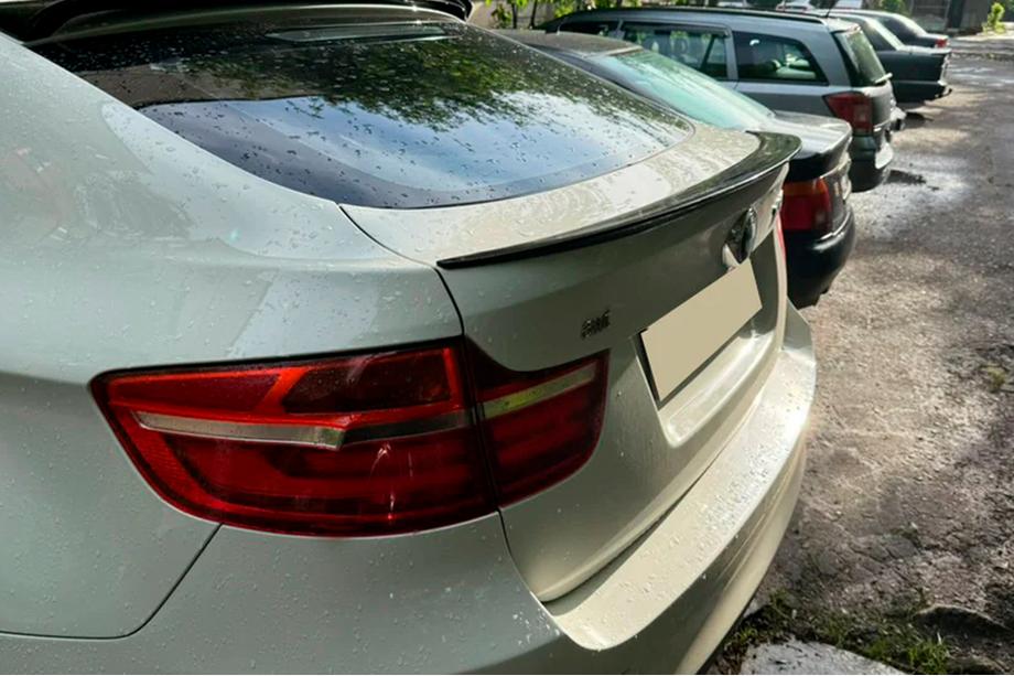 BMW X6 E71 2008–2014 гг. Спойлер DPT (Черный Глянец) Image