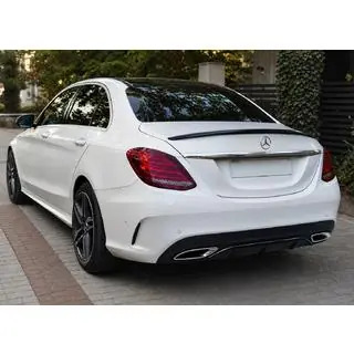 Спойлер DPT V-1 (Под покраску) Mercedes C-сlass W205 2014-2021 гг. фото 1