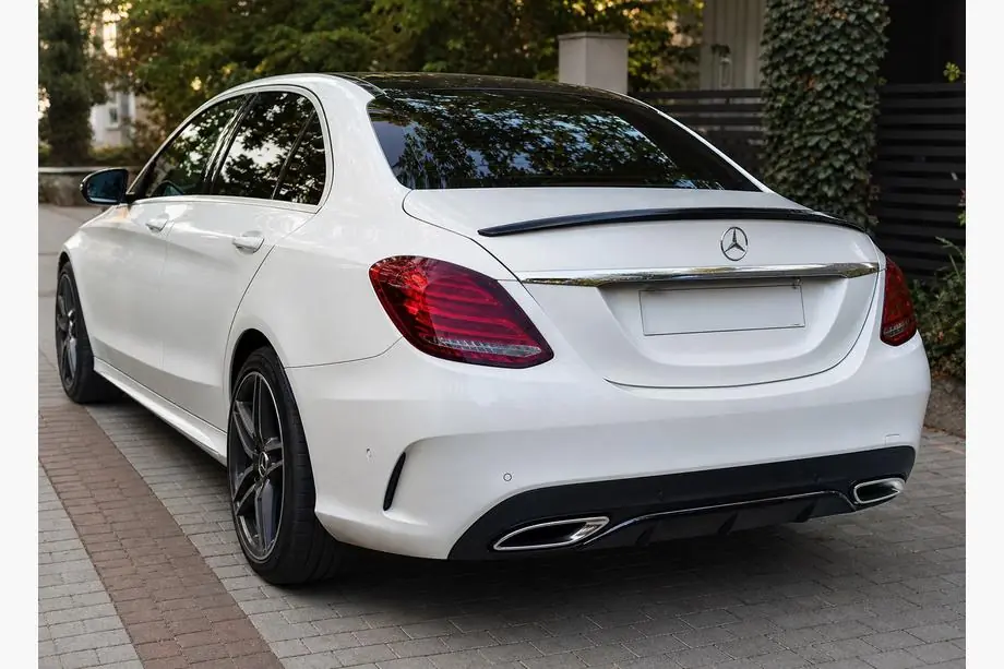 Mercedes C-сlass W205 2014-2021 гг. Спойлер DPT V-1 (Под покраску) Image