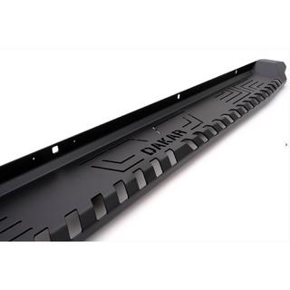 Боковые пороги Dakar V1 без LED (2019+, 2 шт, металл) Mitsubishi L200 2015-2024 гг. фото 3