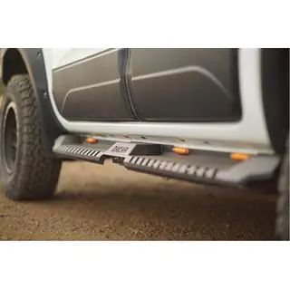 Боковые Подножки Dakar V2 с LED (2019+, 2 шт, металл) фото 1