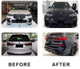 BMW X7 G07 2019- гг. Комплект обвесов Paradigm Black Knight V1 (для M-Sport 2018-2022) фото 2
