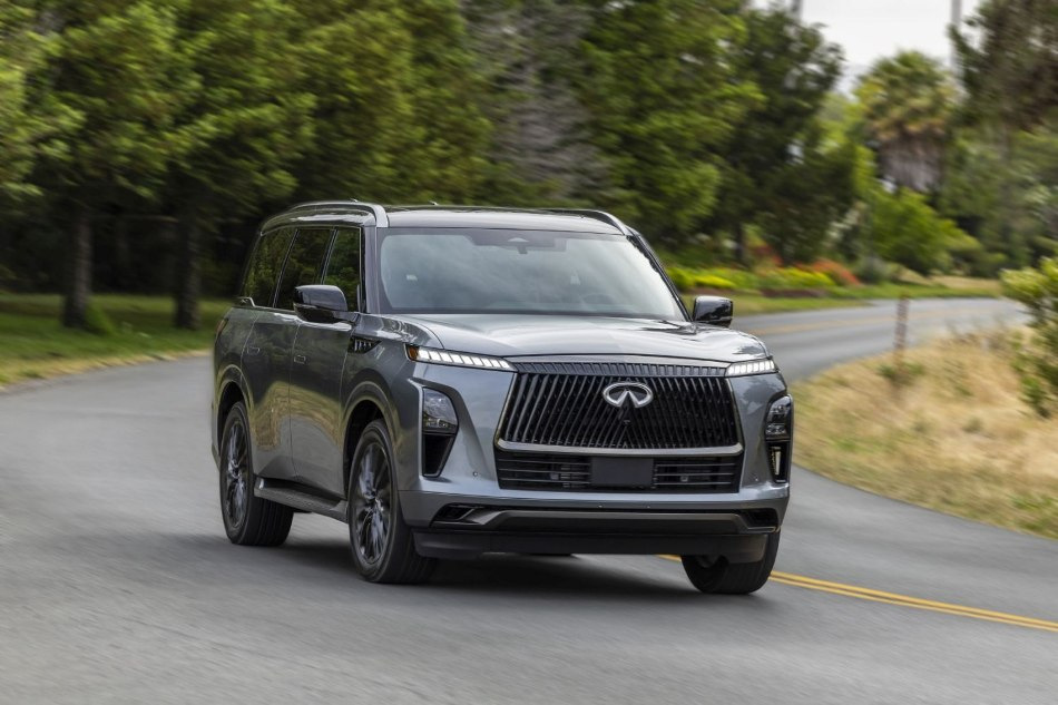 Обзор нового поколения Infiniti QX80 2024