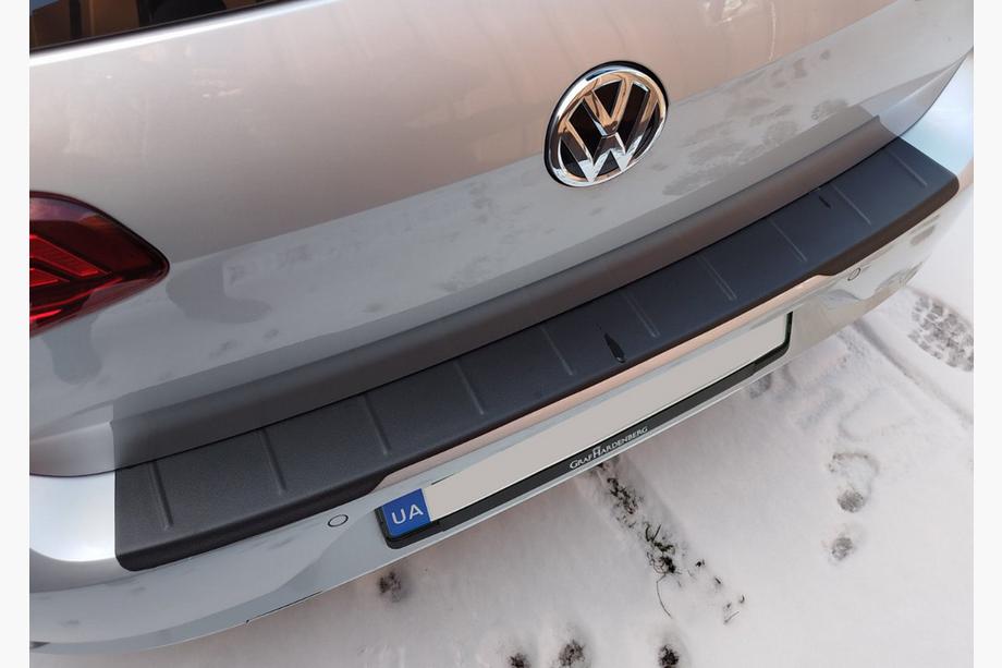 Volkswagen Golf 7/E-Golf 2012-2020 гг. Накладка на задний бампер EuroCap (HB, ABS) Image