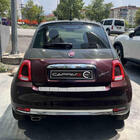 Fiat 500/500L 2013-2022 гг. Накладка на Задний Бампер EuroCap (ABS) фото 2